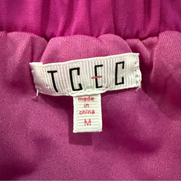 TCEC Fuchsia Ruffled Mini Skirt - Picture 3 of 3